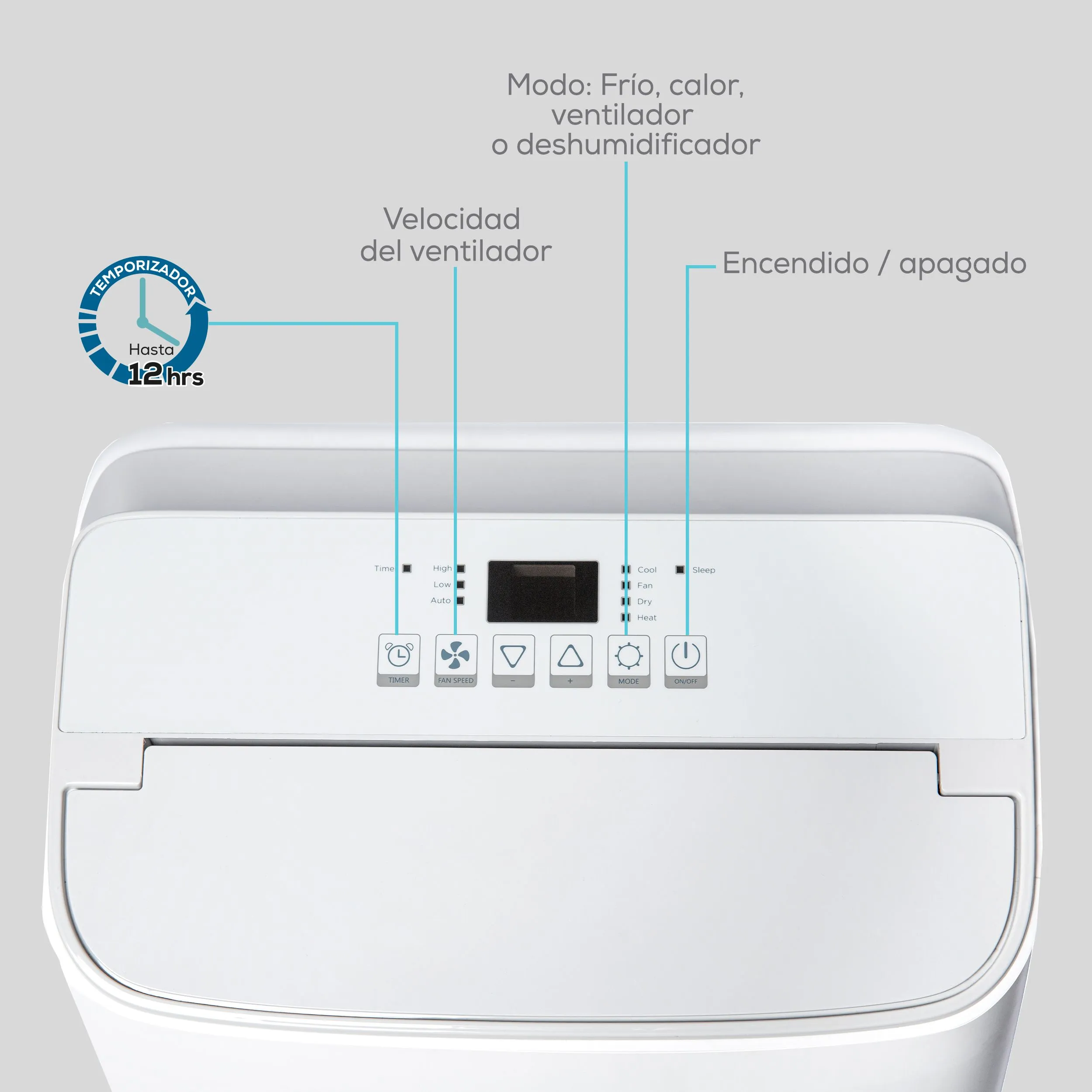 Aire acondicionado portatil 1Ton - Image 5