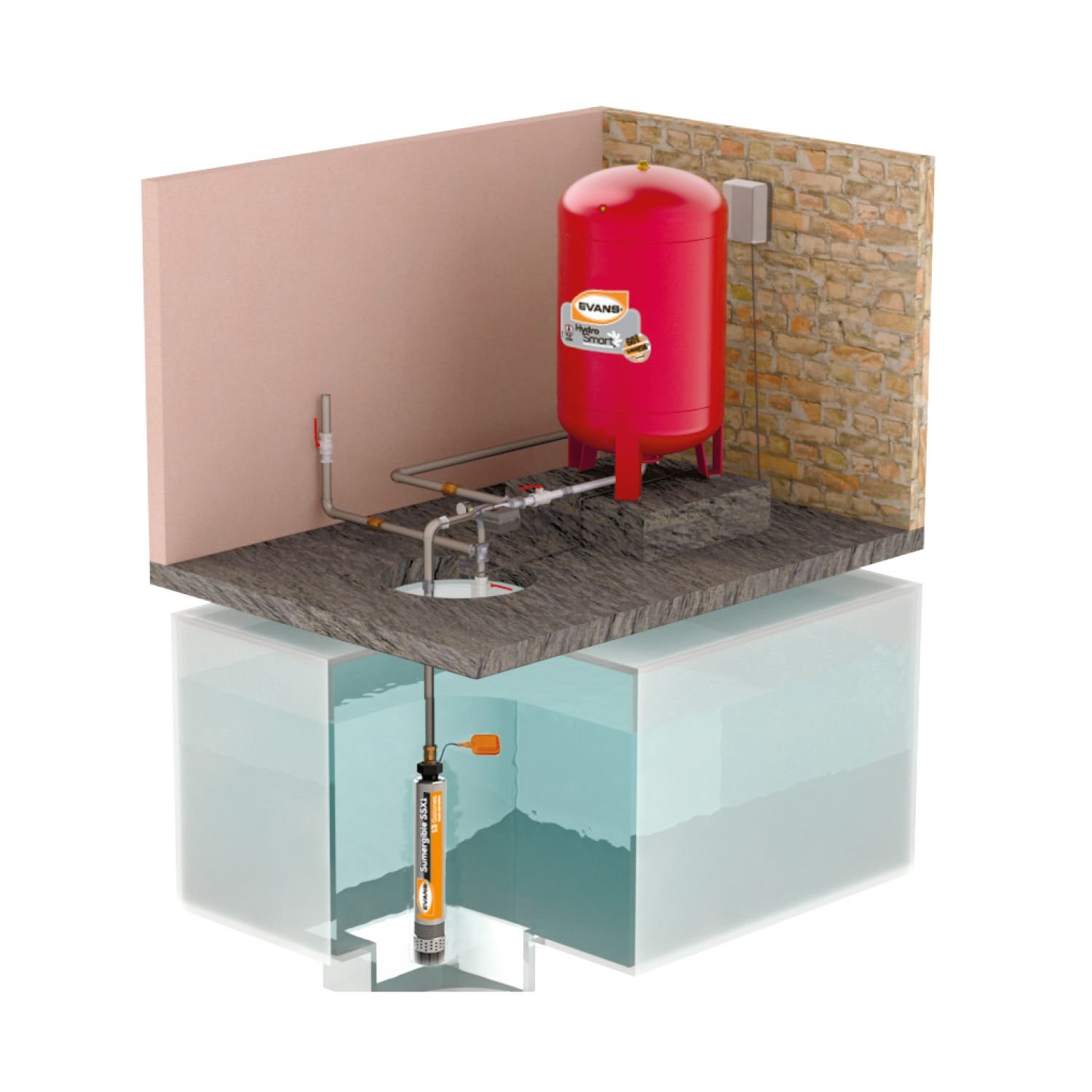 Bomba para Cisterna 1 Hp 220V - Image 3