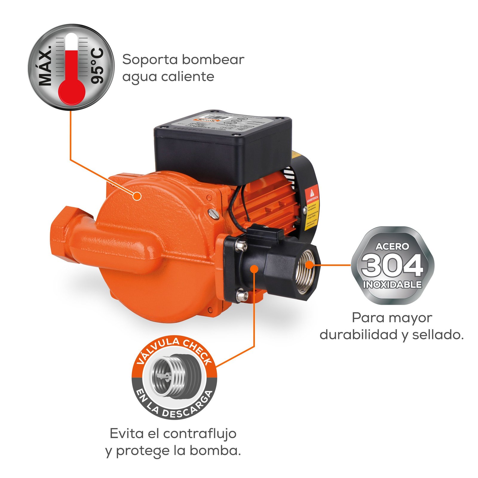 Bomba presurizadora 6 servicios. - Image 4