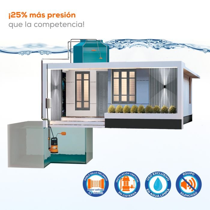 Bomba sumergible 90LPM 1/2Hp. - Image 3